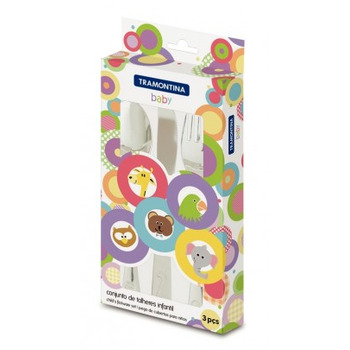 Дитячий набір столових приборів TRAMONTINA BABY, 3 предмети (507248)