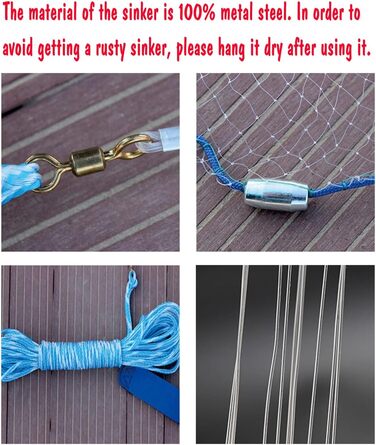 Закидна сітка з алюмінієвою рамкою, розмір вічка 0,8 дюйма, діаметр 7,813,8 футів, біла. Діаметр 2,4 метра (металева пластина)