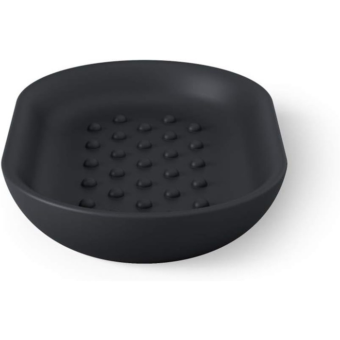 Мильниця Umbra Juniper, чорна, чорна мильниця овальна