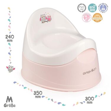 Дитячий горщик Duet, Дитячий унітаз зі знімною чашею, Дитячий унітаз, Горщик для дітей/Горщик для унітазу, Горщик для хлопчиків/ді