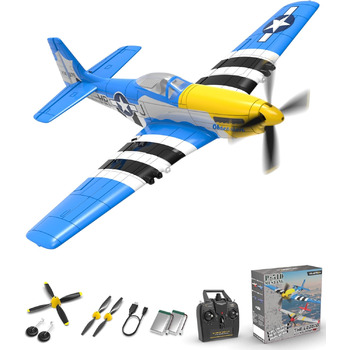 ГГц 4-канальний пульт дистанційного керування Літак RTF RC Plane Верхній пілотаж Літак іграшка для початківців, дітей і дорослих (