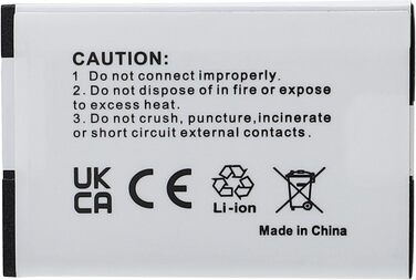 Акумулятор vhbw 5X, сумісний з бездротовими стаціонарними телефонами Unify OpenStage SL6, SL400, SL450 (800 мАг, 3,7 В, літій-іонний)