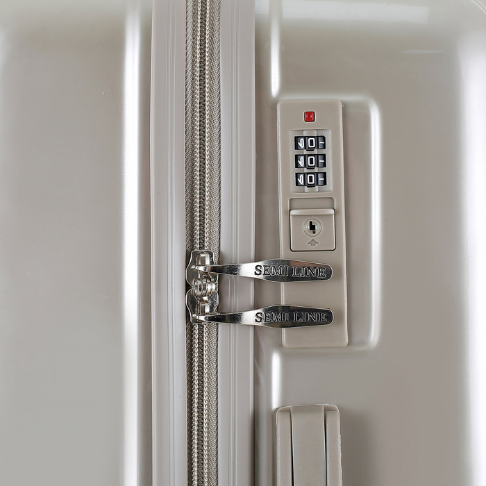 Валіза Semi Line 24' (M) Gold (T5954-2)