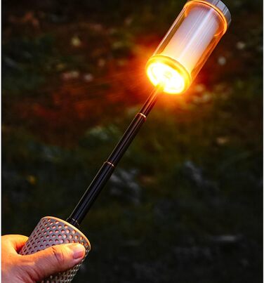 Легкий кемпінговий ліхтар, регульований та перезаряджається USB-ліхтар для активного відпочинку, такого як піші прогулянки, риболовля, барбекю, наметування та кемпінг. Портативний вуличний ліхтар.