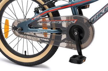 Дитячий алюмінієвий гірський велосипед BIKESTAR з V-подібними гальмами для дівчаток та хлопчиків віком від 5 років 18-дюймовий дитячий гірський велосипед БЕЗРИЗИКОВИЙ ПРОБНИЙ ВИПРОБУВАННЯ Бензин