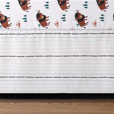 Комплект дитячої постільної білизни Peanutshell Woodland, підодіяльник для хлопчиків або дівчаток, комплект постільної білизни з 4