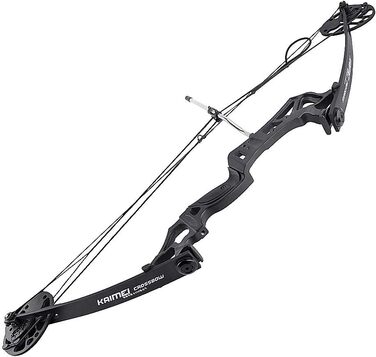 Набір складеного лука для стрільби з лука – мисливський регульований лук 19,5–30 дюймів, до 260 fps, з аксесуарами для дорослих, тренувань та стрільби на відкритому повітрі