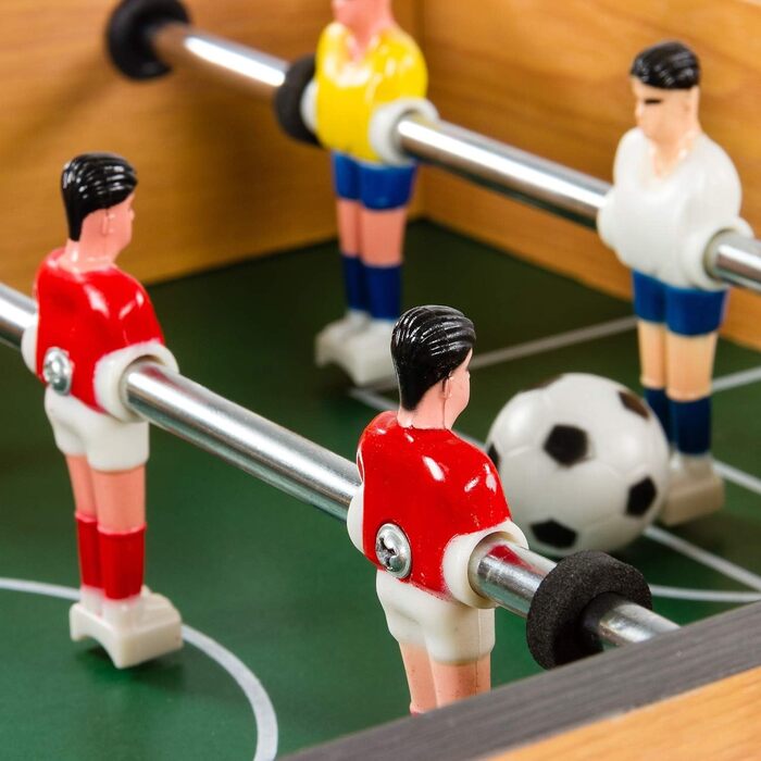 Міні-настільний футбол GAMES PLANET Mini Kicker Dundee – світле дерево