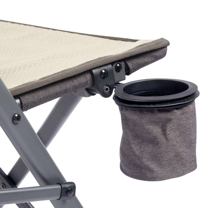 Крісло розкладне Uquip Justy XL Sand/Grey (244045)