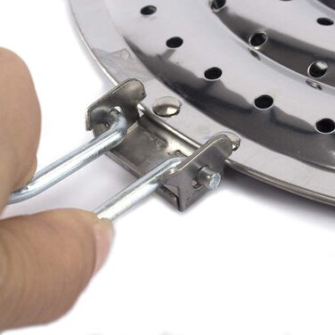 Тепловідвідач, вогнезахисний, 2 шт. и, нержавіюча сталь, для електричних і газових плит