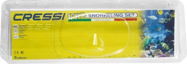 Маска або Marea Jr Mask Snorkel - Топ для дайвінгу та сноркелінгу, один розмір, дитяча унісекс маска трубка, жовтий