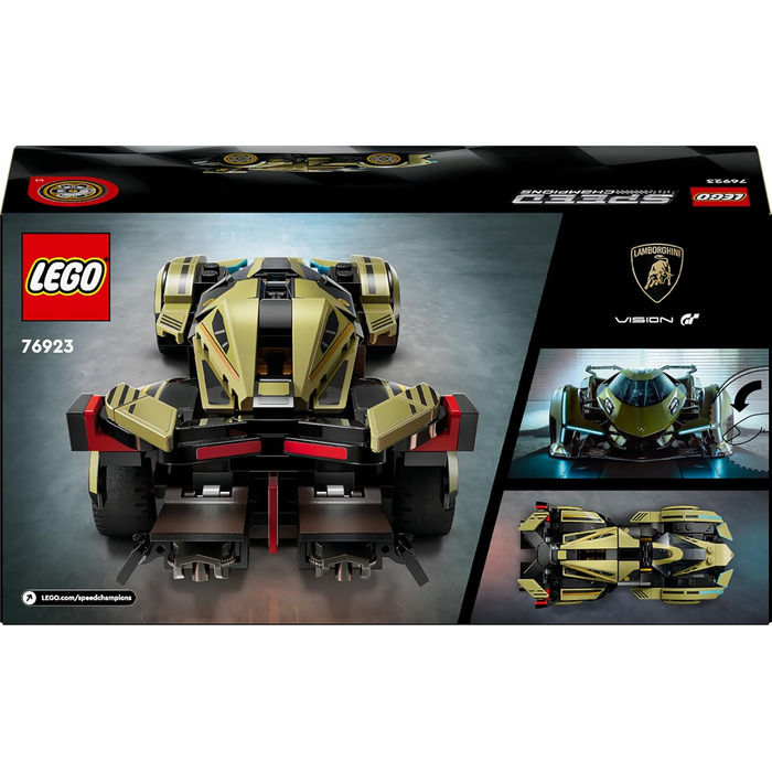 Конструктор LEGO Speed Champions Lamborghini Lambo V12 Vision GT, 230 деталей