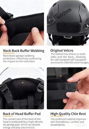 Тактичний шолом Airsoft Mich 2000 PJ з підтримкою NVG та боковими рейками, тактичний бойовий шолом CS, захисне спорядження для активного відпочинку, коричневий, один розмір