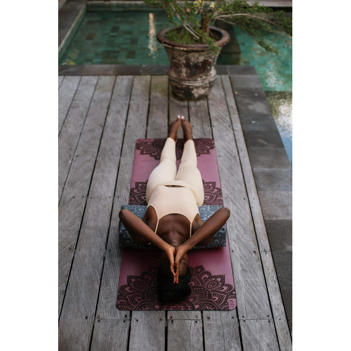 Подушка для йоги Зручні, підтримуючі, екологічно чисті, розкішні подушки для йоги Перероблена мікрофібра, виготовлена з пластикових пляшок Натуральна бавовна, наповнювач з пінопласту, чорний колір