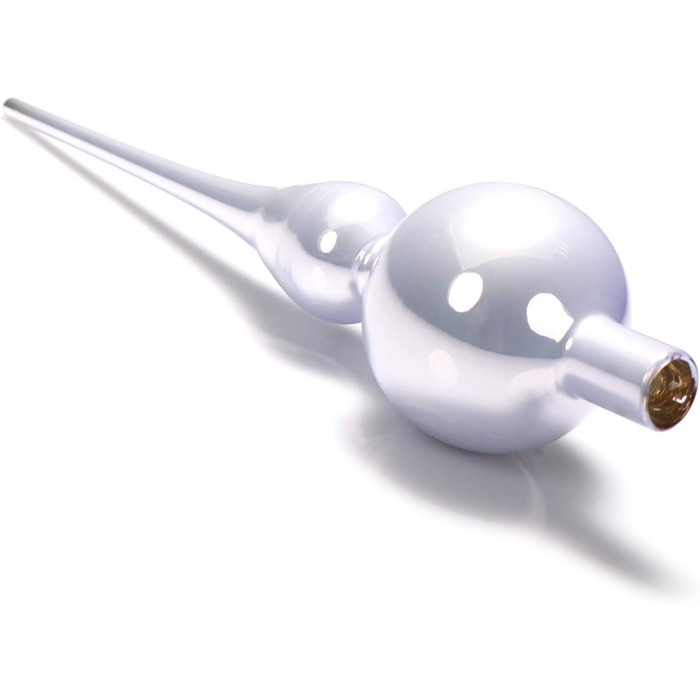 Різдвяна верхівка для ялинки глянцева 28 см com-four