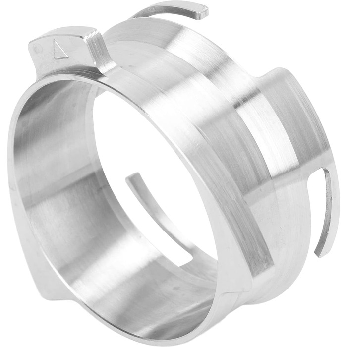 Лійка для дозування Demeras без рук, лійка для дозування кавового порошку з нержавіючої сталі Уникайте відходів для офісу