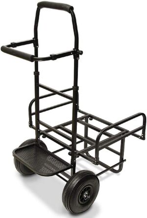 Візок G8DS динамічно стабільний, складний, на двох колесах, для транспортування снастей для лову коропа
