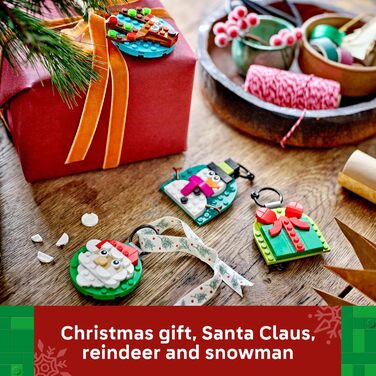 Конструктор LEGO Various Christmas Tree Pendants 40744, 153 деталі, ялинкові прикраси