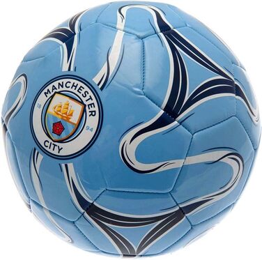 Футбольний м'яч Manchester City F.C. Unisex Youth Cosmos Football, синій, один розмір