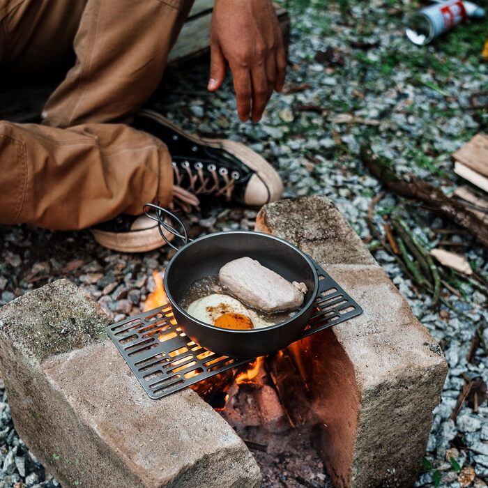 Титанова решітка для приготування їжі Решітка для гриля на відкритому повітрі Деревне вугілля Барбекю Сітка Тарілка для гриля Надл