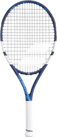 Тенісна ракетка Babolat Drive Junior, синьо-червона, графітова та алюмінієва рама, легка 230 г, ідеально підходить для юних гравців віком 9-11 років