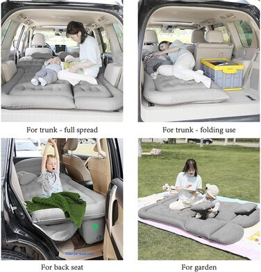 Автомобільний надувний матрац, для Audi a6 c4 c5 c6 c7 c8 Avant Quattro повний привід s-Line Портативний кемпінговий надувний матрац Надувний автомобільний матрац Надувний матрац для заднього сидіння, B звичайний B