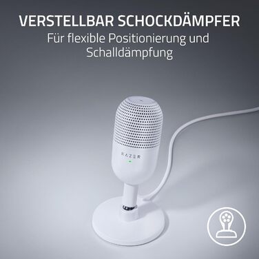 Ультракомпактний USB-мікрофон (14-мм конденсаторний мікрофон, суперкардіоїдна полярна діаграма спрямованості, датчик вимкнення зву