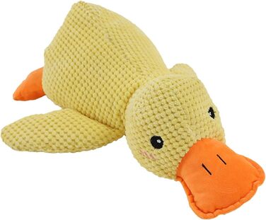 Заспокійлива качка для собак, іграшка для собак Calming Duck Іграшка Duck Toy for Calming Puppies - Duck, Soft Plush Dog Squeaky Toy for Chewing, Creative Plush Dog Toys for g