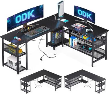 Г-подібний ігровий стіл ODK з інтегрованою зарядною станцією