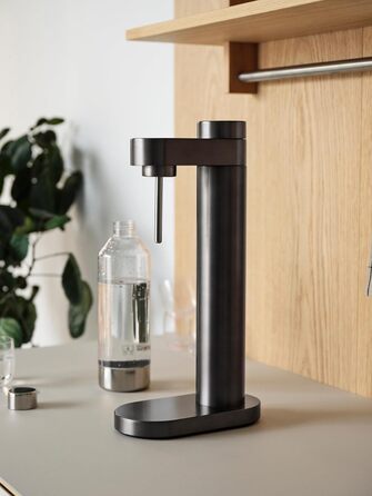 Пляшка Stelton Brus Soda Maker Сталь - ПЕТ пляшки для виробника газованої води - пляшка для води, 1,15 літра
