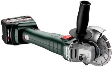 Акумуляторна кутова шліфувальна машина Metabo W 18 L 9-125 Quick Set 18 В (шліфувальна машина/шліфувальна машина з літієвим живлен