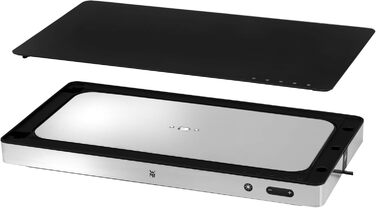 Електрична, нагрівальна плита, для нагрівання та охолодження їжі, 270 Вт, навколишнє освітлення, скляна поверхня