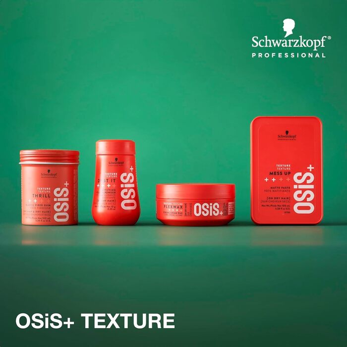 Віск для волосся Schwarzkopf OSiS Thrill Fibre Gum, банка, 100 мл
