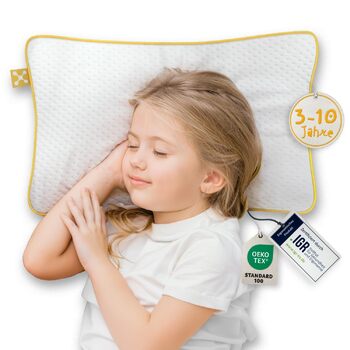 Дитяча подушка для шиї smartsleep Comfort Pillow ергономічна подушка з піни з памяттю форми з повітряними каналами, стабільна за розміром для дітей