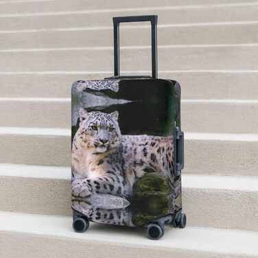 Чохол для валізи Schneeleopard, міцний захист для багажу розміром 45.7-81.3 см, чорний, великий розмір