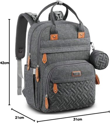 Пеленальний рюкзак пеленальна сумка, пеленальний рюкзак повсякденні пеленальні сумки, багатофункціональний дорожний рюкзак великої