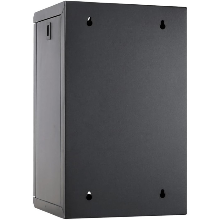 Дюймова серверна стійка - зі скляними дверима (ШxГxВ) 312x310x618 мм - Чорна - для домашнього та офісного використання 12U Чорний, 12U - 10-