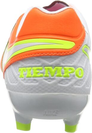 Жіночі футбольні бутси Nike Tiempo Legacy II FG, розмір 42 EU, помаранчеві, темно-сині, білі, вольтові, гіперрожеві