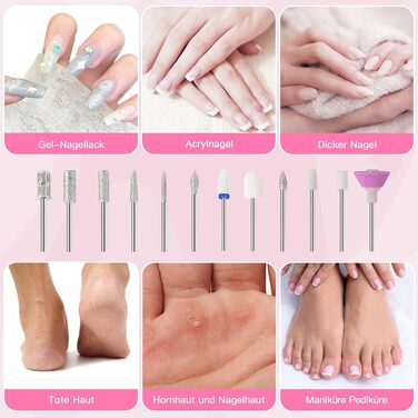 Електричний фрезер HEBECA акумуляторний (12 в 1)