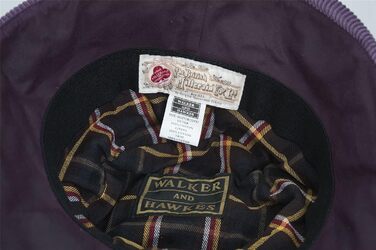 Діана - Жіночий сільський капелюх, вощений, сливовий, розмір XXS