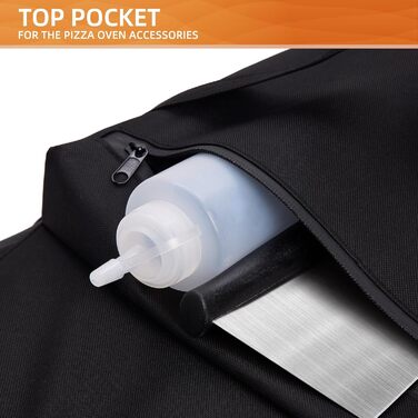 Сумка для перенесення Ooni Volt 12, водонепроникний чохол для печі для піци з кишенями для Ooni Volt, аксесуари для електричної пе