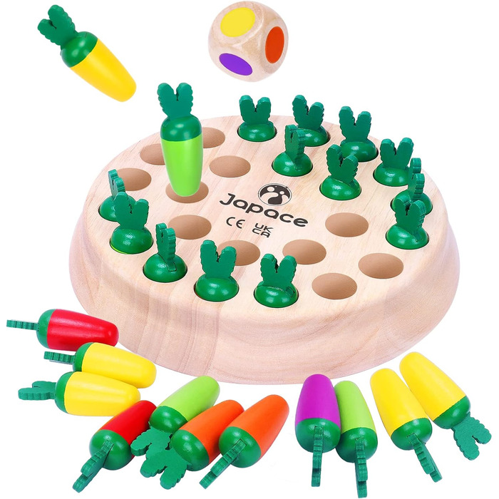Дитяча розвиваюча гра сприяє зосередженості, Сімейна настільна та кімнатна гра Іграшка Монтессорі від 3 4 5 років