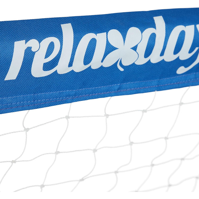 Футбольні ворота Relaxdays для саду, комплект з 2 шт. , для дітей та дорослих, 110 x 150 x 75 см (В x Ш x Г), металеві, міцні футбольні ворота, сині