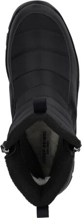 Чоловічі класичні черевики Josef Seibel Alaska, розмір 51, ширина G (звичайна), знімна устілка, водонепроникні, розмір 41 EU, чорні