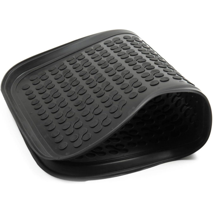 Ароматизований піддон для взуття 40 x 72 см Килимок для взуття Поличка для взуття Підставка для взуття Піддон для взуття, під дощ, осінь, зима Термопластик Протиковзкий Піддон для взуття Гнучкий 40 x 72 см Чорний