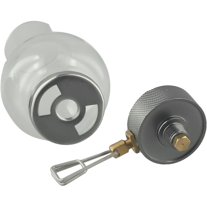 Портативний газовий ліхтар, кемпінговий газовий ліхтар, портативний газовий ліхтар для зовнішнього використання, для палива, наметові ліхтарі, газовий атмосферний ліхтар для вашого наступного походу для будь-яких пригод (комплект з 2 газових ліхтарів)