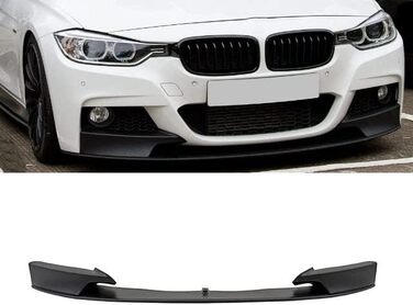 Передній спойлер Lip Sport-Performance Black Matt Сумісний з BMW 3 Series F30 F31 з M-Package, 3-1552