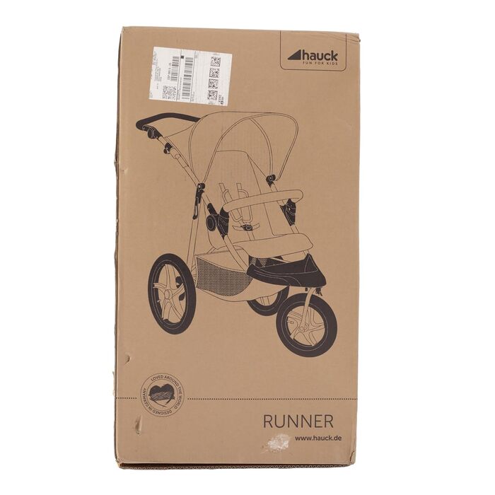 Коляска, триколісна коляска з пневматичними колесами XL для дітей до 22 кг, вентиляційне віконце, регульована по висоті, складна,