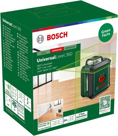 Хрестоподібний лазерний рівень Bosch UniversalLevel 360