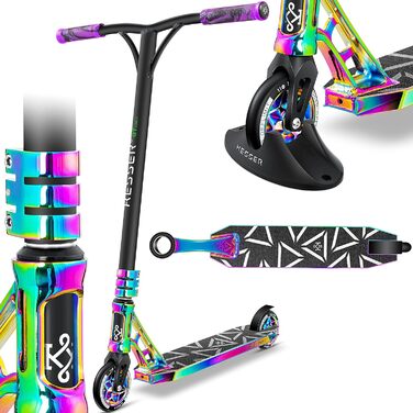 Керований веселий самокат трюковий самокат з підставкою ABEC 9 кулькових підшипників, 110 мм PU колеса, самокат кік самокат міськи